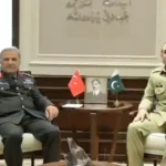 ترکیہ کی لینڈ فورسز کے کمانڈر جنرل متین ٹوکل کا پاکستان کا دورہ