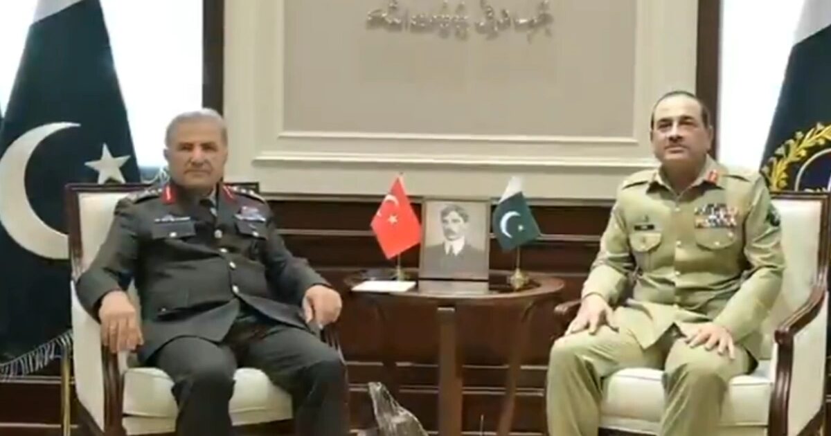 ترکیہ کی لینڈ فورسز کے کمانڈر جنرل متین ٹوکل کا پاکستان کا دورہ