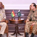 فیلڈ مارشل سے گھانا کے چیف آف ڈیفنس سٹاف کی ملاقات