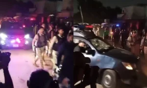 کراچی میں رینجرز کیمپ پر دہشت گرد حملہ ناکام،3 حملہ آور ہلاک،3 جوان شہید