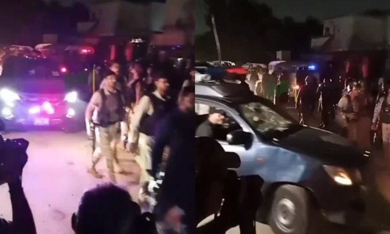 کراچی میں رینجرز کیمپ پر دہشت گرد حملہ ناکام،3 حملہ آور ہلاک،3 جوان شہید