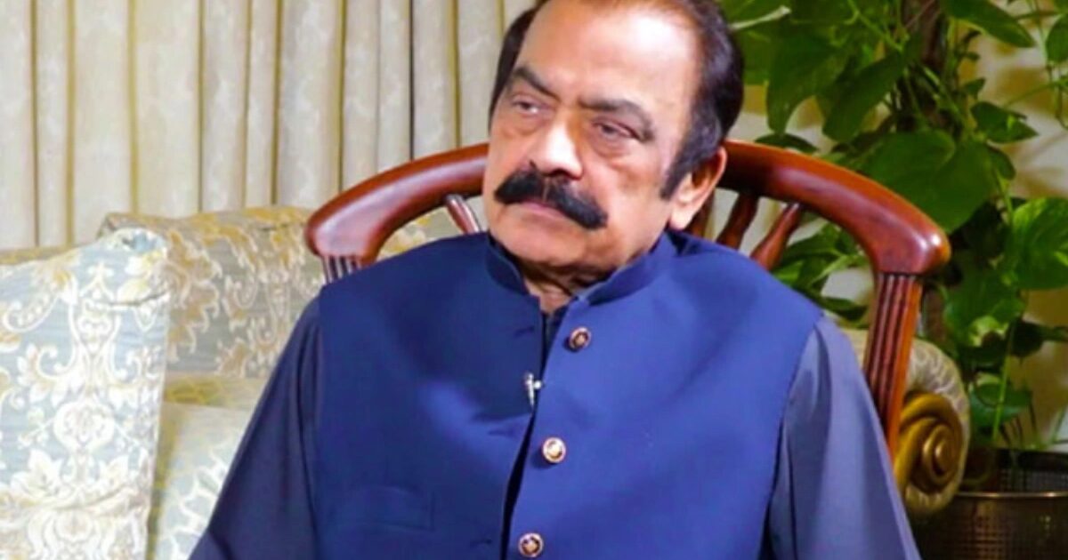 کشمیر پاکستان کی شہ رگ ہے،شرپسندی برداشت نہیں کریں گے،رانا ثنا اللہ