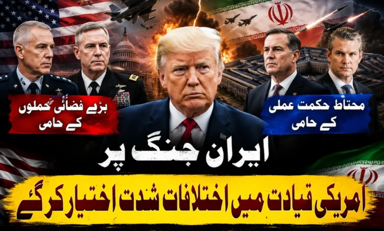 ایران جنگ پر امریکی قیادت میں اختلافات شدت اختیار کر گئے