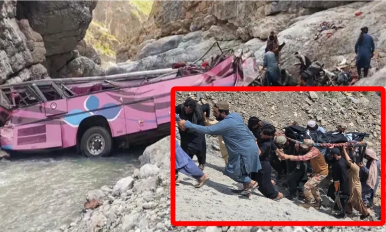 دانہ سر کے مقام پربس حادثہ،40 افراد جاں بحق