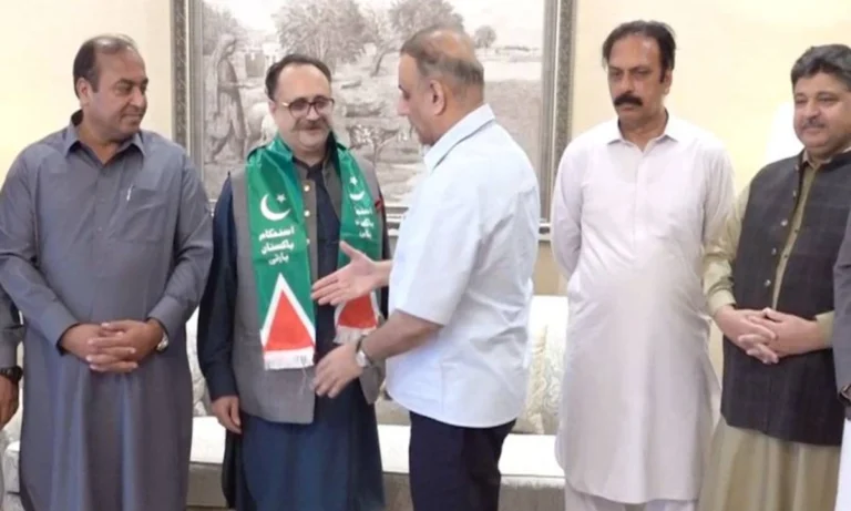 سابق وزیراعظم تنویر الیاس استحکام پاکستان پارٹی میں شامل