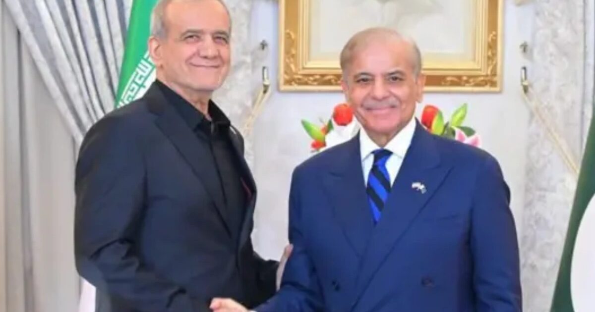 شہباز شریف کا ایرانی صدر سے رابطہ، تحمل کی اپیل