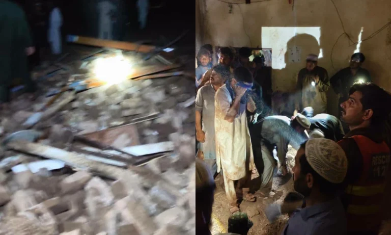 کوہاٹ میں طوفانی بارش سے 4 جاں بحق