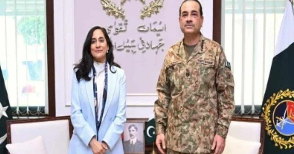 کینیڈین وزیر خارجہ کی فیلڈ مارشل عاصم منیر سے اہم ملاقات
