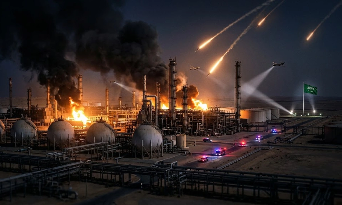 حوثیوں کاسعودی عرب میں آرامکو تنصیبات کو نشانہ بنانےکادعویٰ