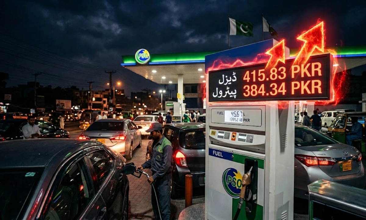 پیٹرول4 روپے10 پیسے اور ڈیزل 6روپے41 پیسے مہنگا