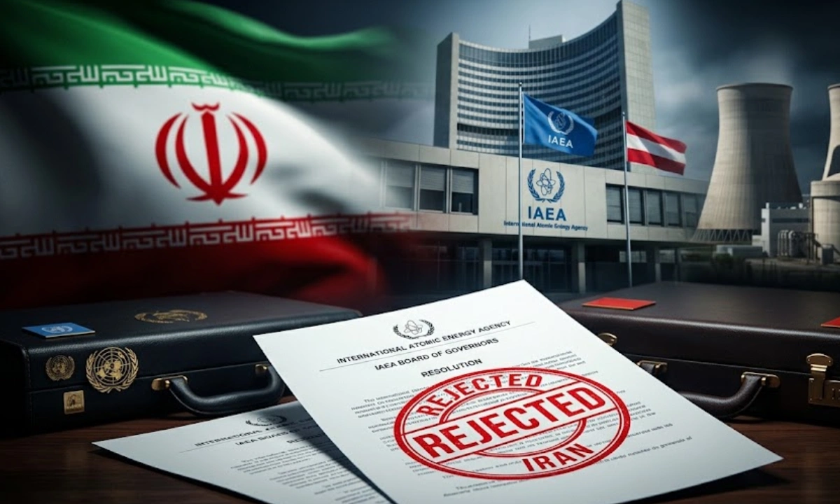 ایران نے آئی اے ای اے کی قرارداد مسترد کر دی