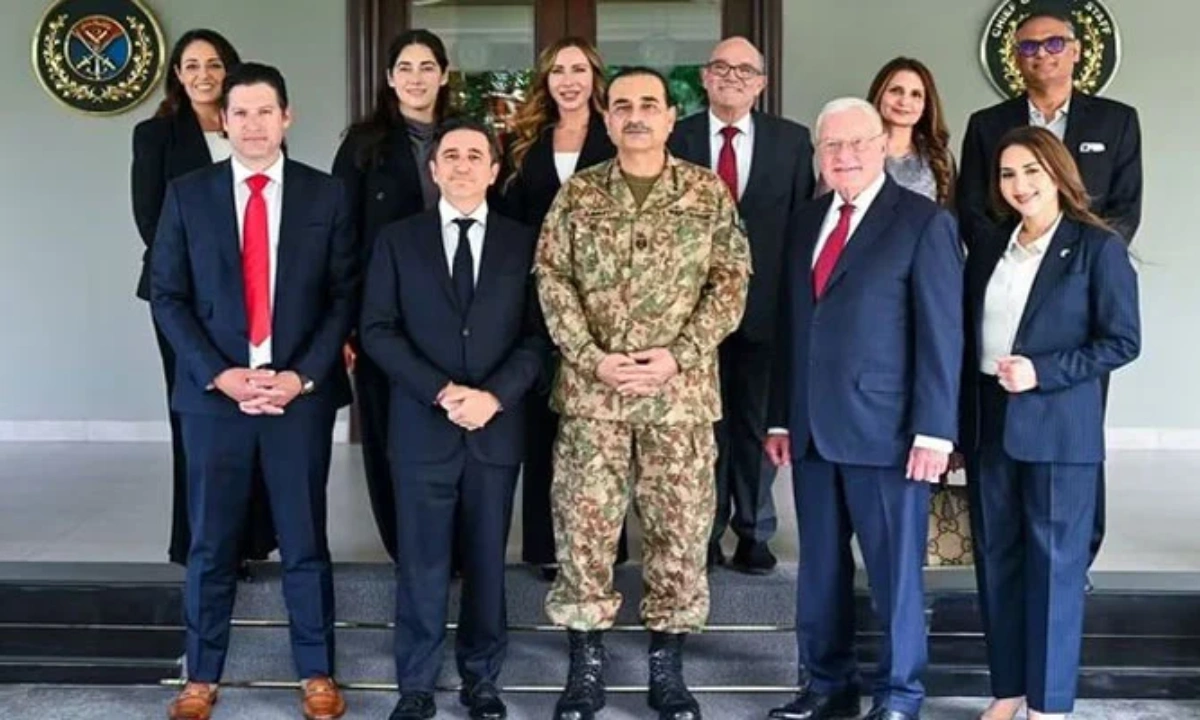 فیلڈ مارشل عاصم منیر سے امریکی کمپنی کے وفد کی ملاقات