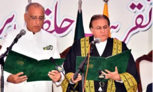 ڈاکٹر نجیب نقی آزاد کشمیر کے25 ویں صدر منتخب،حلف بھی اٹھا لیا