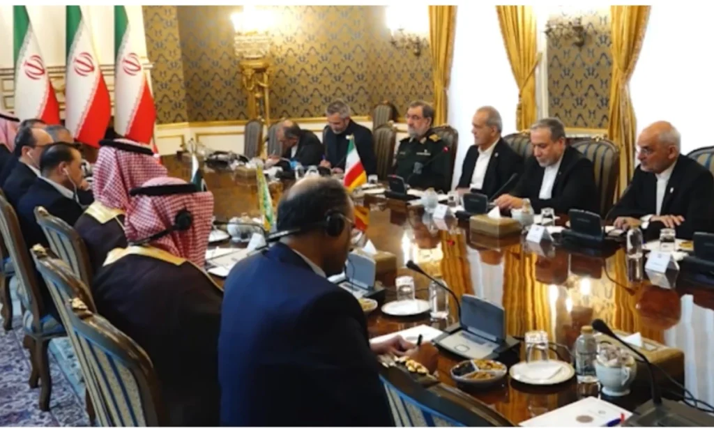 تہران میں پاکستان،سعودی عرب،ترکیہ اور ایران کے درمیان اہم مذاکرات