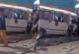 لسبیلہ میں ویگن اور مسافر کوچ میں تصادم،12 افراد جاں بحق