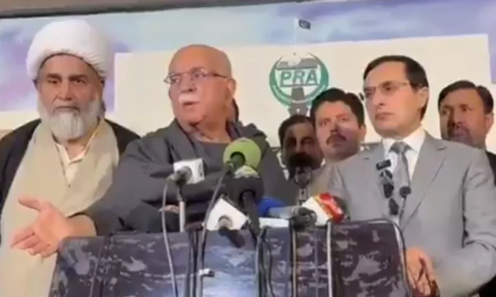 محمود خان اچکزئی کا وزیراعظم سے مذاکرات کی دعوت دینے کا مطالبہ
